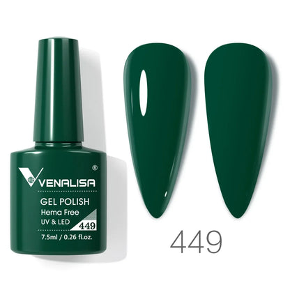 Venalisa VIP4 Nail Gel Polish HEMA/TPO FREE Full Coverage Beautiful Semi Permanent Soak Off UV LED Gel Nail Polish Gel Lacquer