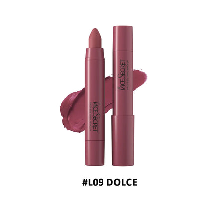 12-Color Matte Lip Pencil Set.