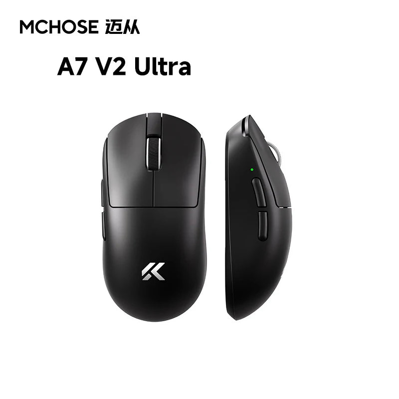 New Mchose A7 & A7v2 Advanced Lightweight Wireless Mouse Tri-Mode Connection Gaming Office Mouse Christmas Gift For Boys