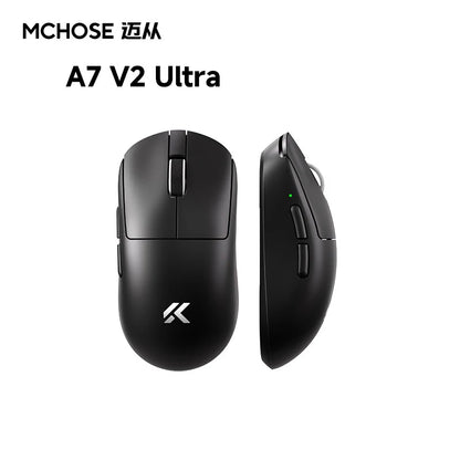 New Mchose A7 & A7v2 Advanced Lightweight Wireless Mouse Tri-Mode Connection Gaming Office Mouse Christmas Gift For Boys