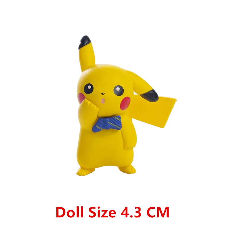 Pokemon Anime Figure Gengar Pikachu Eevee Greninja Mewtwo Pocket Monster Cartoons Figure Model Action Toy Kids Gift Buy in bulk