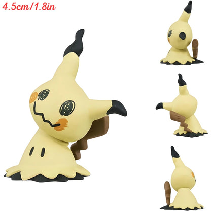 Original TAKARA TOMY Pokemon Figure Toys Mimikyu Maushold Lapras Charizard Umbreon Sylveon Vaporeon Model Dolls Birthday Gifts