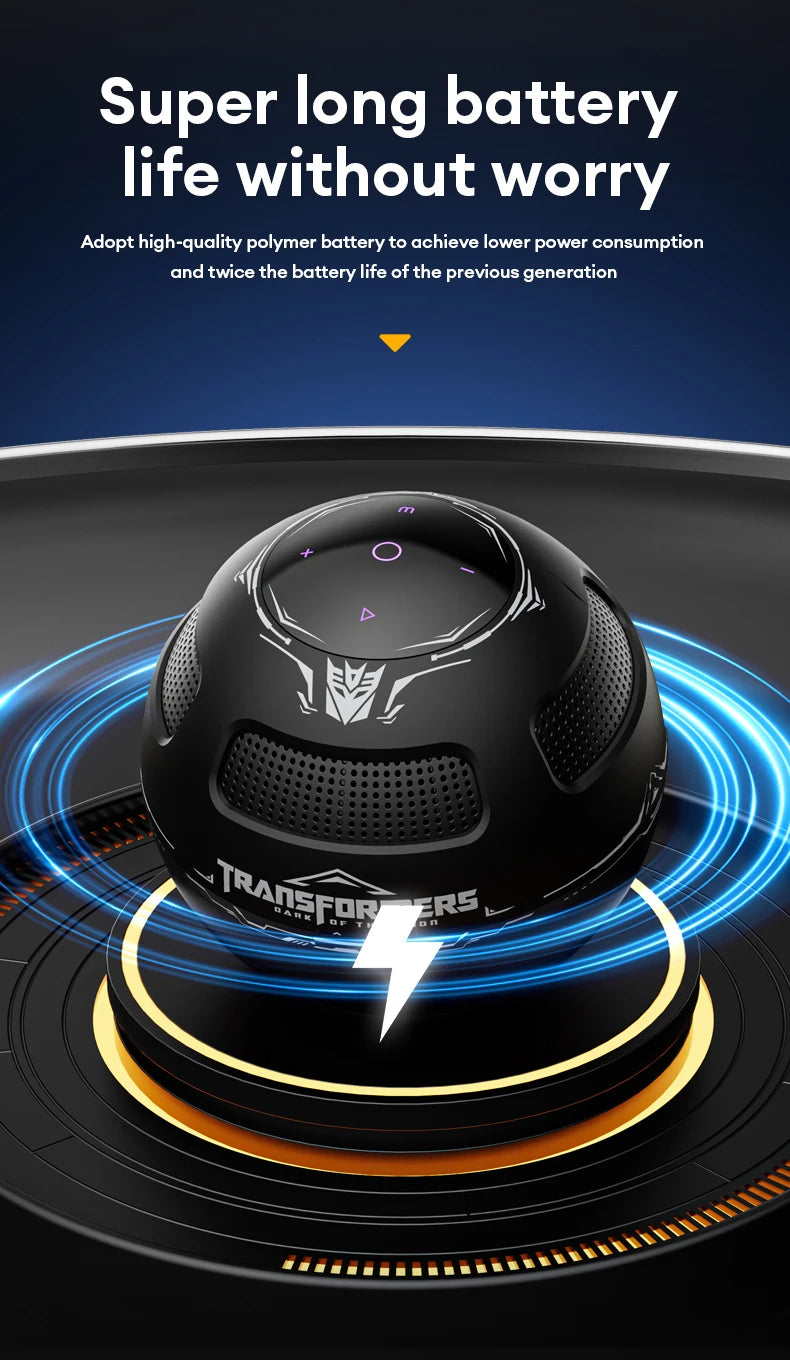 TRANSFORMERS TF-Y17 Portable Bluetooth Stereo Speaker