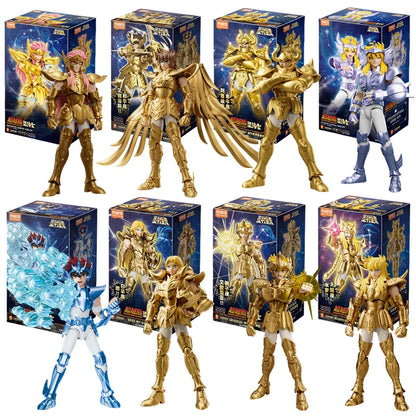 Original BLOKEES Saint Seiya Sagittarius Seiya Pegasus Aiolos Tenma Pegasus Action Figure Toy Assembly Figure Toys Gift