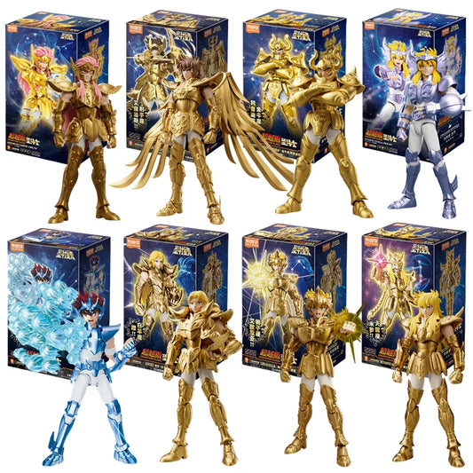 Original BLOKEES Saint Seiya Sagittarius Seiya Pegasus Aiolos Tenma Pegasus Action Figure Toy Assembly Figure Toys Gift