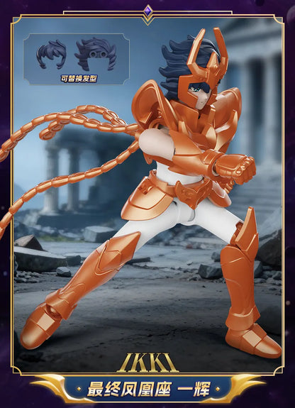In Stock Saint Seiya GALAXY VERSION 04 Virgo Gemini Pisces SAGA Shaka Pegasus Phoenix Ikki Assembled Model Toys Gold Saint 01/02