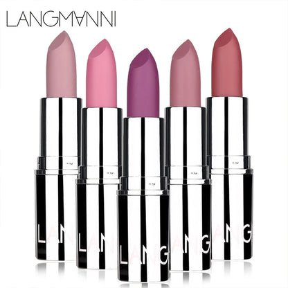 Woman Hydrating Lipstick Not Fade Velvet Air Moisture Smooth Lip Color Lipstick for Daily Lip Makeup