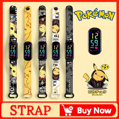 Pokemon LED Kids Watch