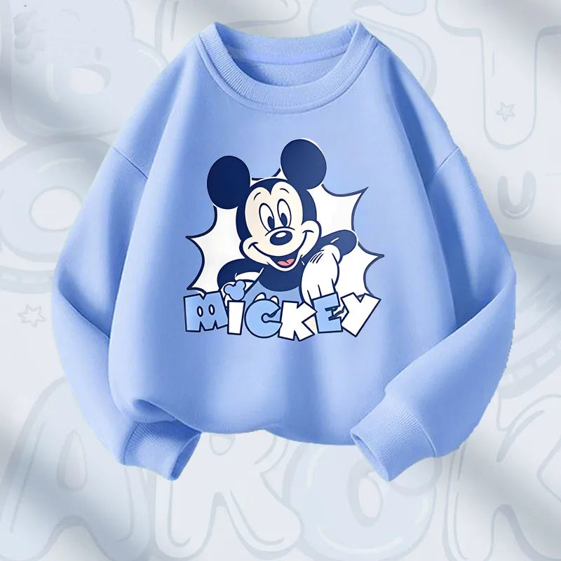Spring New Style Children Clothing Long Sleeve O Neck Hoodies for 0-10Y Kids Casual Sweatshirts Boys Breathable Sport Pullovers