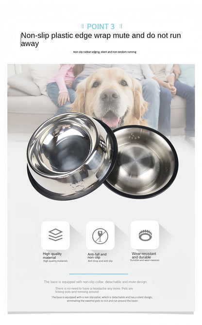 Stainless Steel Pet Food Bowl