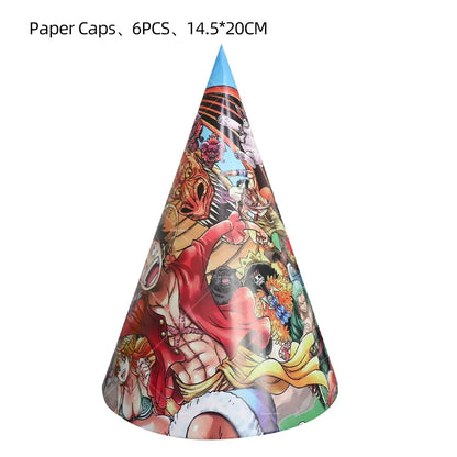 One Piece Luffy Foil & Latex Birthday Balloon Set 🎉🏴‍☠️