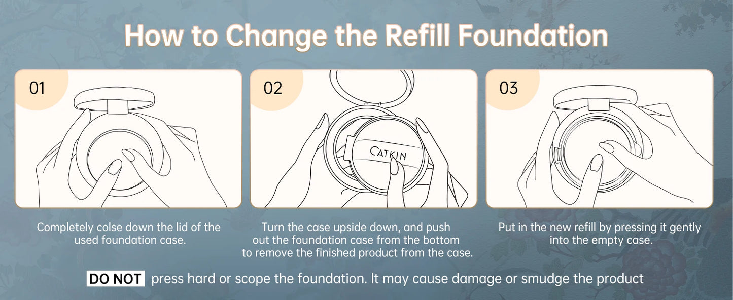 Catkin BB & CC Cream | 4-Shade Hydrating & Oil-Control Concealer