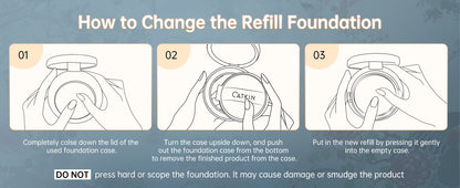 Catkin BB & CC Cream | 4-Shade Hydrating & Oil-Control Concealer