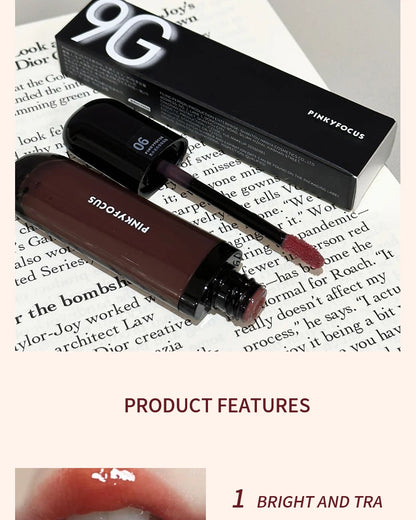 Red Brown Mirror Lip Glaze.