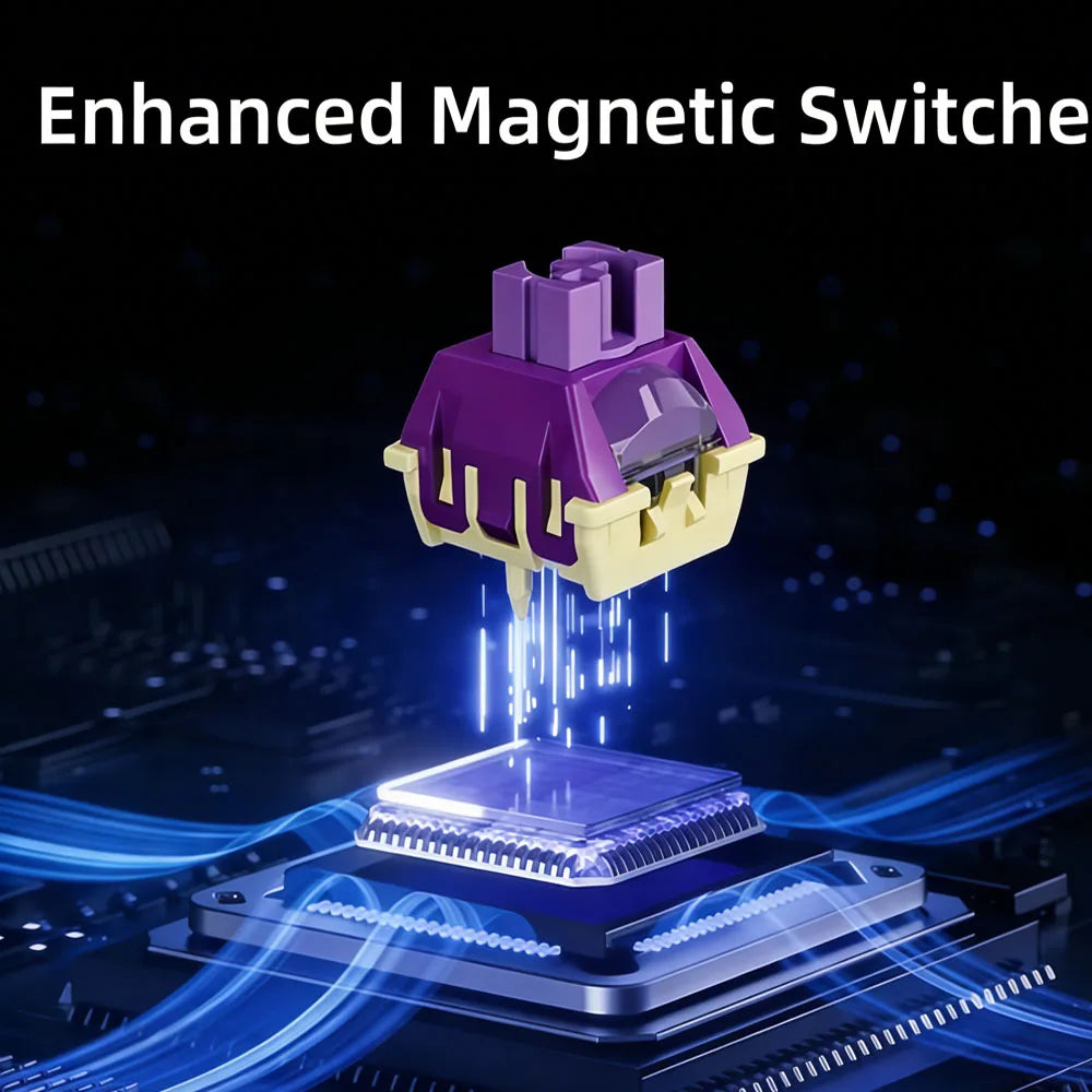 MCHOSE ACE 68 Wired Magnetic Switch Gaming Keyboard Hall Effect Rapid Trigger Programmable RGB 8K Hz DKS/MT/TGL/RS/SOCD Keyboard