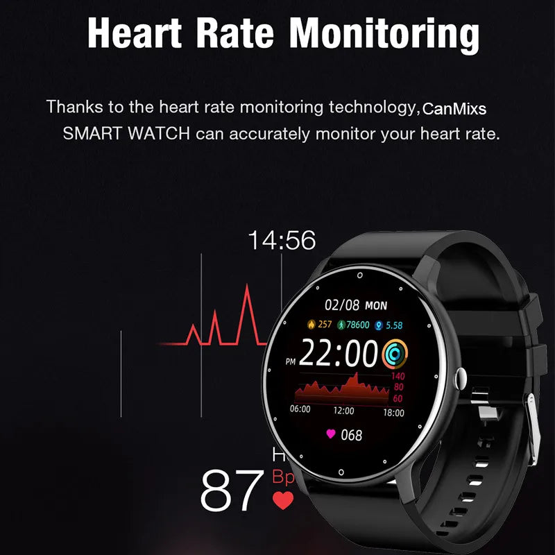 Smartwatch with Wireless Call & Fitness Tracking