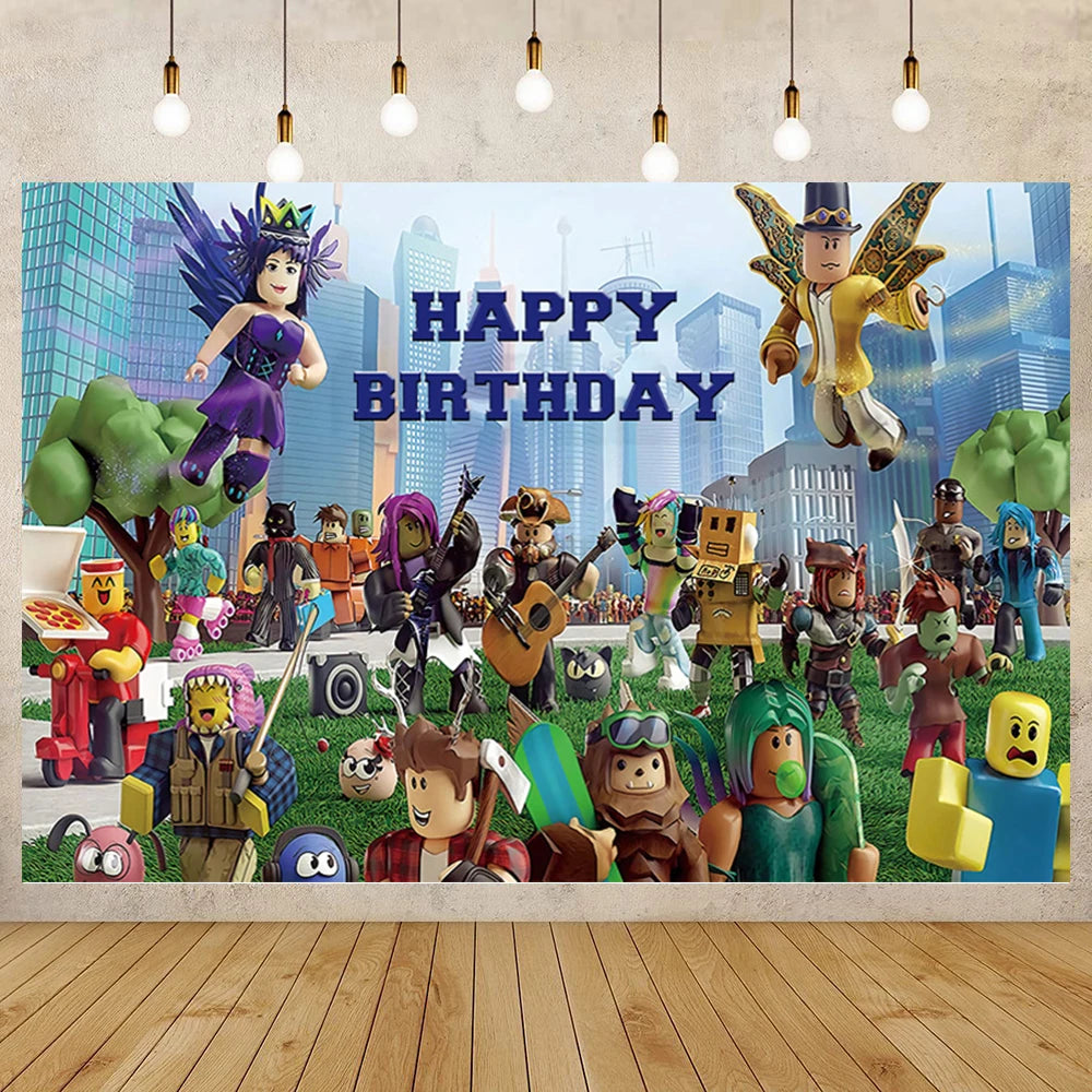 Roblox Birthday Party Decoration Set XL