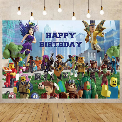 Roblox Birthday Party Decoration Set XL