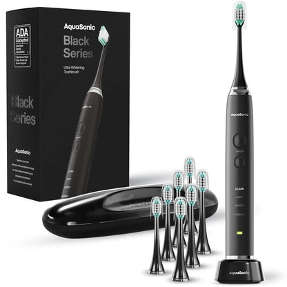Replacement Toothbrush Heads for AquaSonic Black Series/Black Series Pro/Vibe Series ORCA AQUASONA Toothbrush Bristle Nozzle