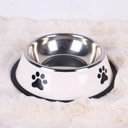 Anti-Slip Stainless Steel Pet Bowl