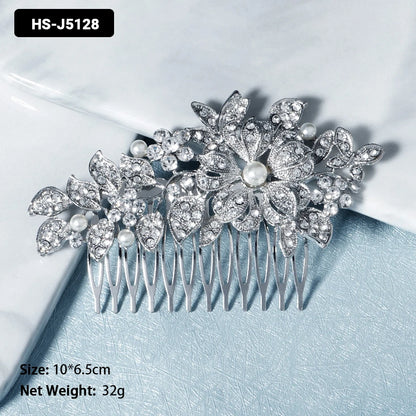 Crystal Bridal Hair Comb.