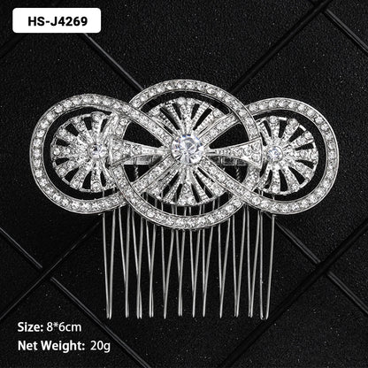 Crystal Bridal Hair Comb.