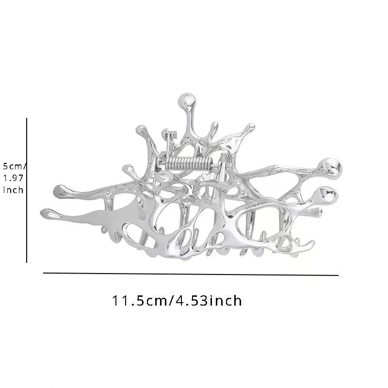 Y2K Metal Claw Hair Clip