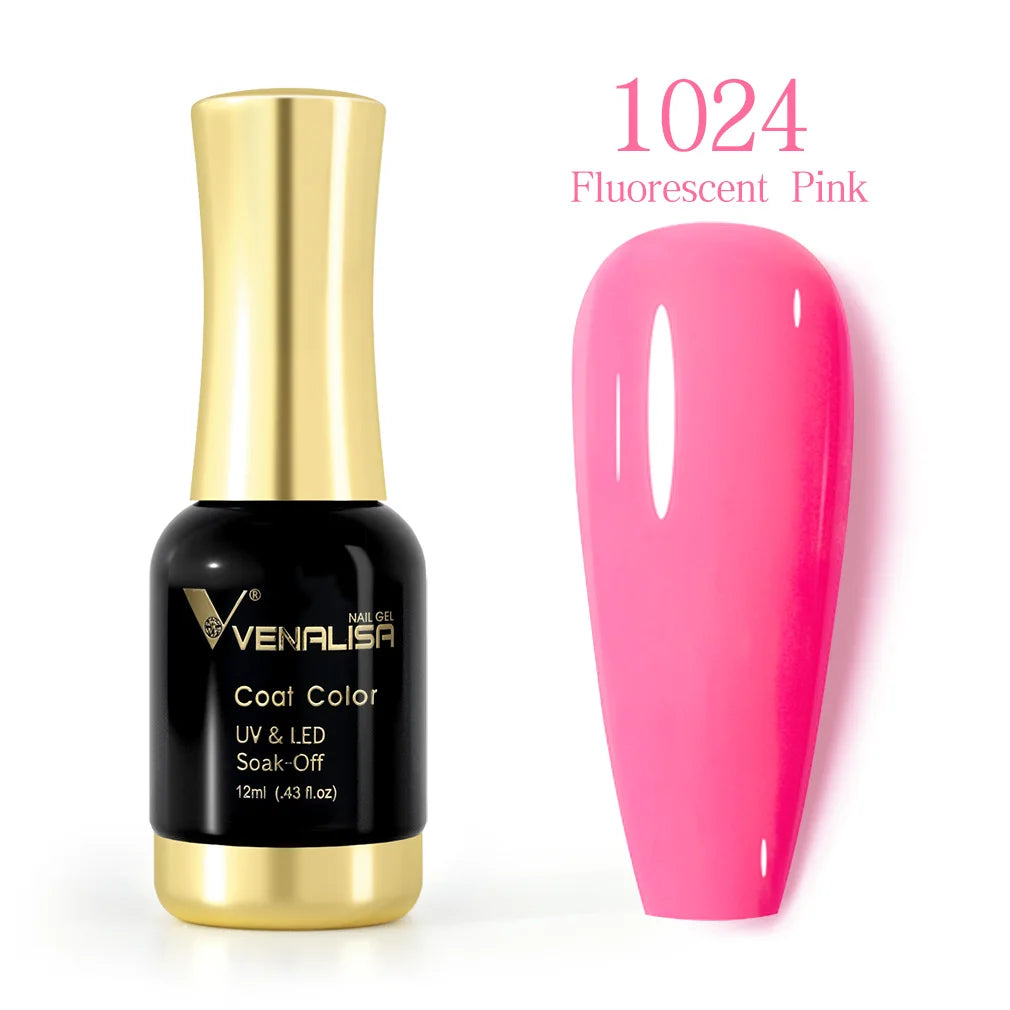 VENALISA Nail Gel Varnish TPO FREE Soak Off UV LED Organic Odorless Enamels Nail Art Colors 12ml 120Colors UV Gel Nail Polish