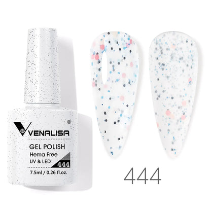 Venalisa VIP4 Nail Gel Polish HEMA/TPO FREE Full Coverage Beautiful Semi Permanent Soak Off UV LED Gel Nail Polish Gel Lacquer