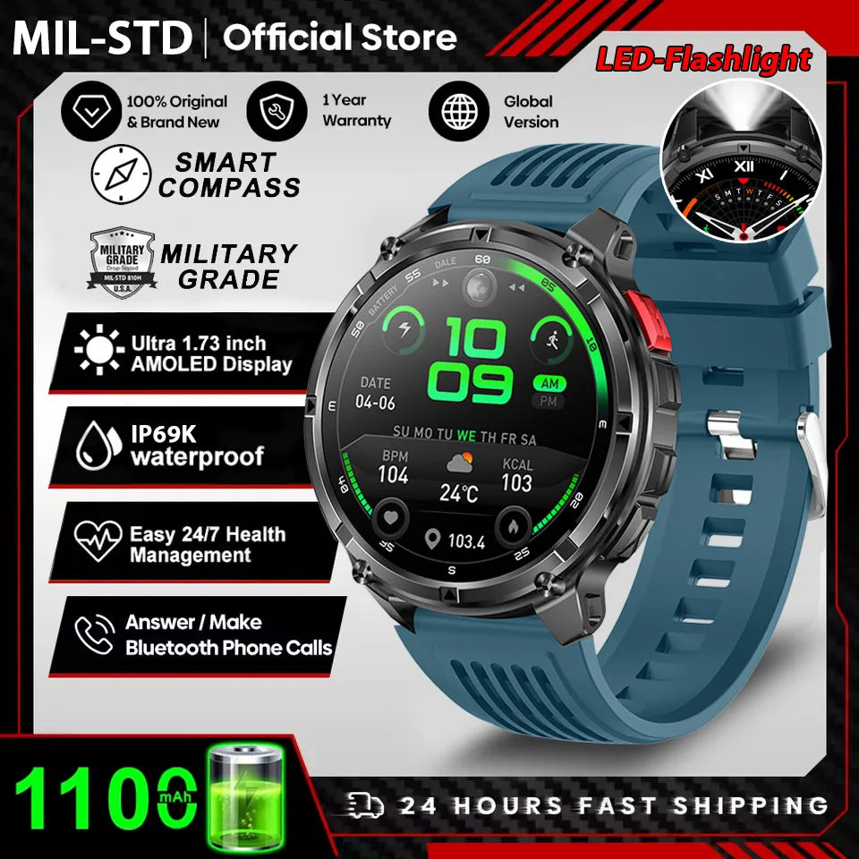 Rugged GPS Smartwatch