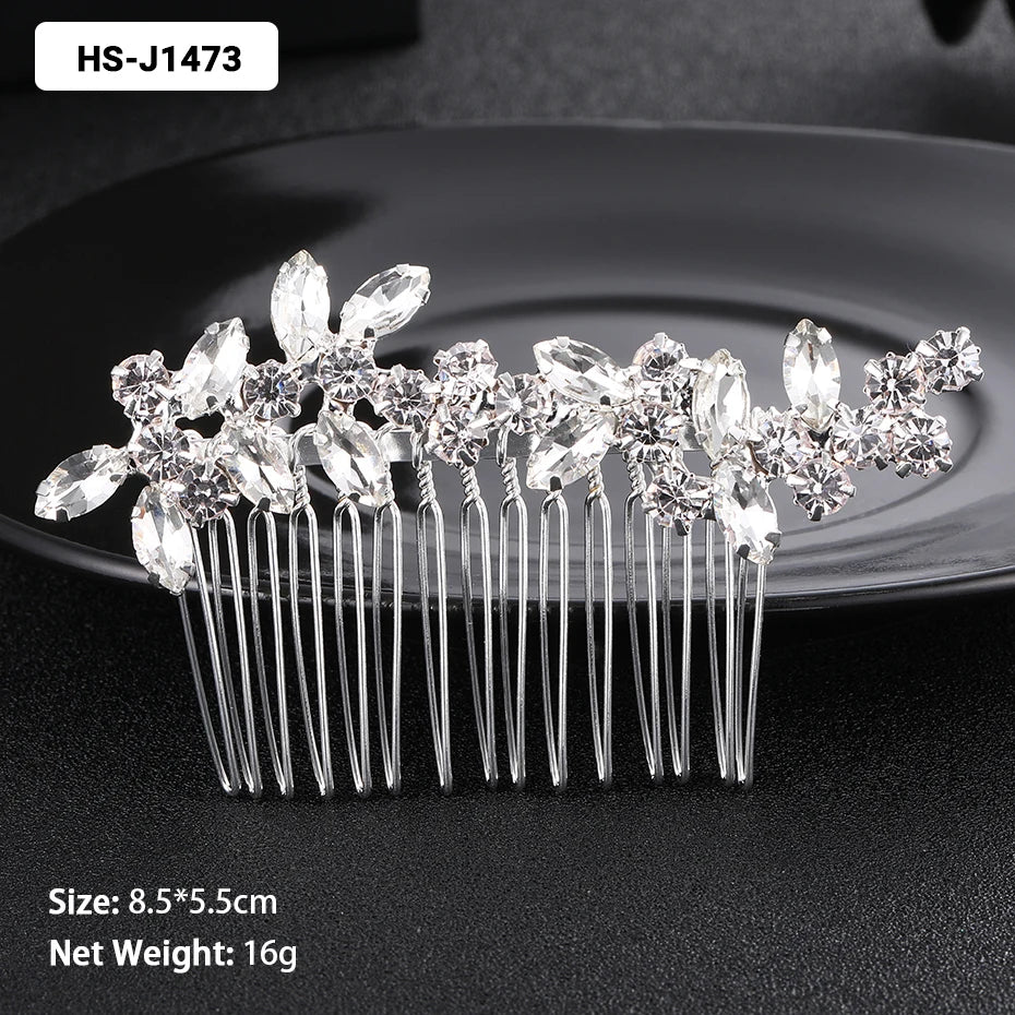 Crystal Bridal Hair Comb.