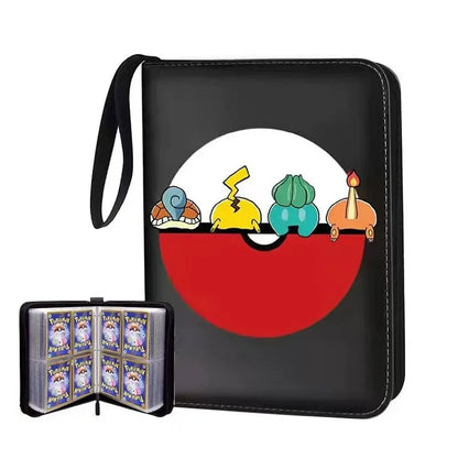 400 Pockets Anime Peripheral Pokemon Game Collection Card Book multiple styles Storage card holder Exquisite Kawaii Boy Toy Gift