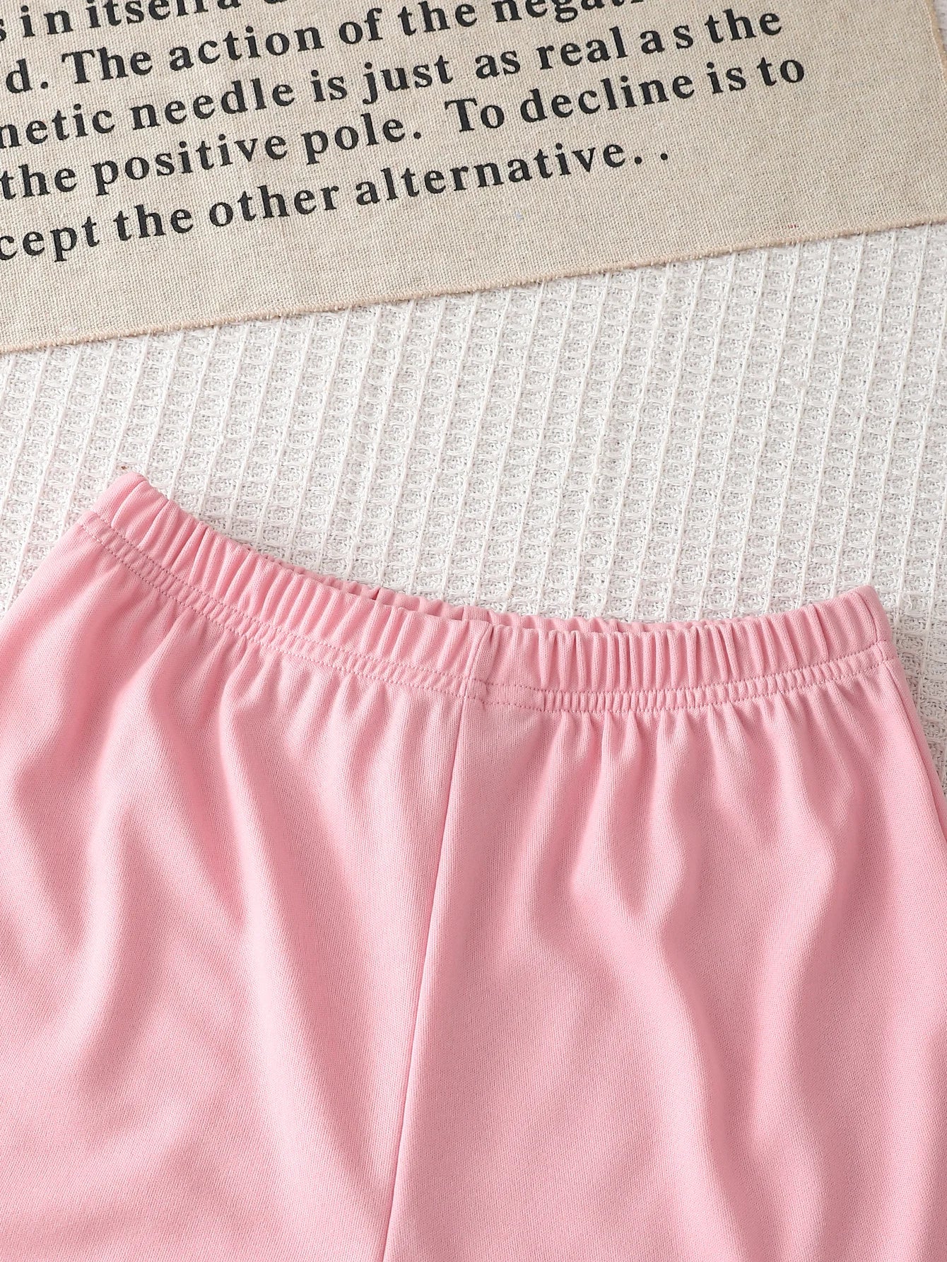 Trendy Girls 2Pcs K-POP Idol Graphic Print Tee & Shorts Set K-POP Fan Summer Streetwear Outfit