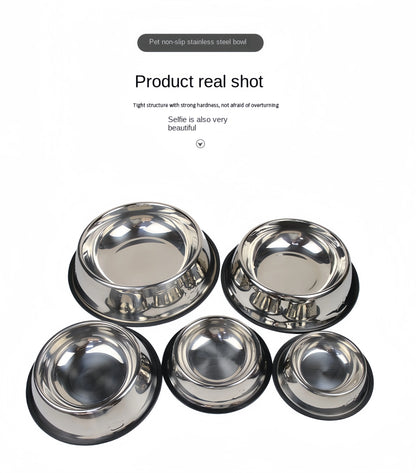 Stainless Steel Pet Food Bowl