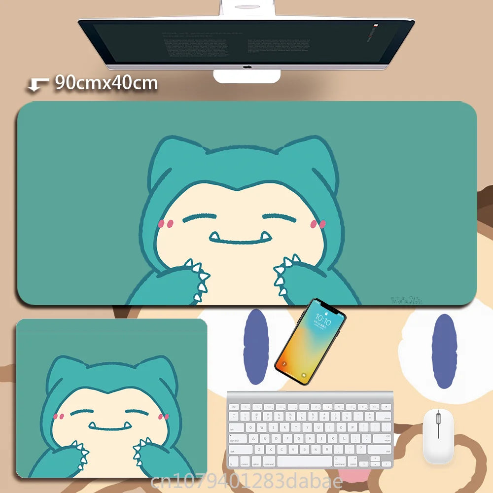 Leather Pokémon Pikachu Keyboard Pad Boy Girl Super Handsome Table Mat Cute Table Mat Computer Accessories PC Game Mouse Pad