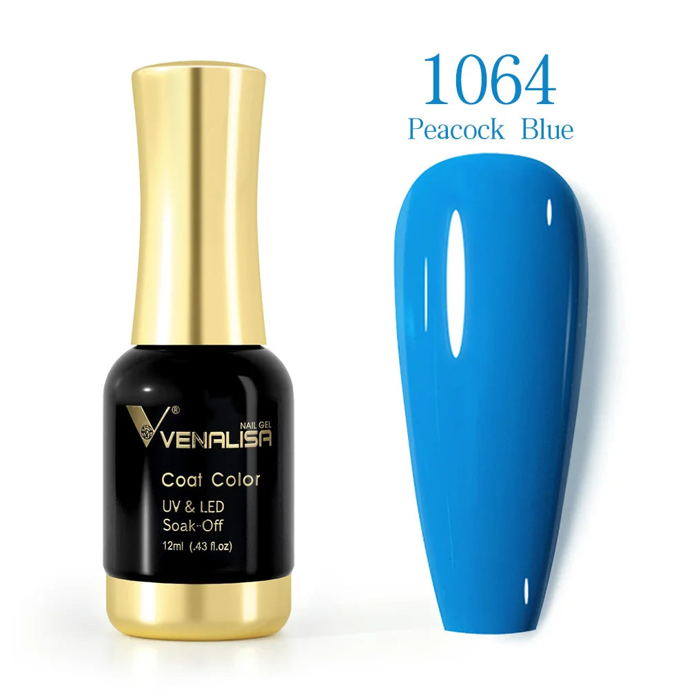 VENALISA Nail Gel Varnish TPO FREE Soak Off UV LED Organic Odorless Enamels Nail Art Colors 12ml 120Colors UV Gel Nail Polish