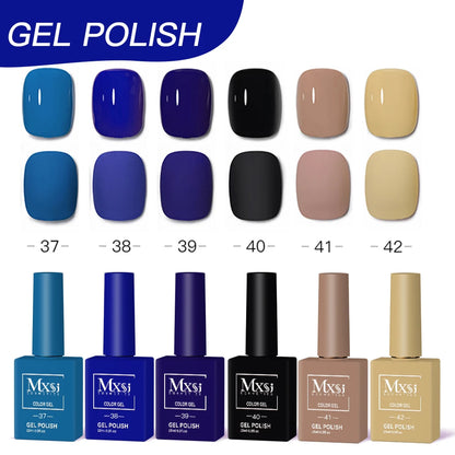 Nail Gel Polish Set DIY Nail Art 6pc Semi Permanent UV LED Gel Kit For Nails Decoration Manicure Soak Off Painting Vernis Design
