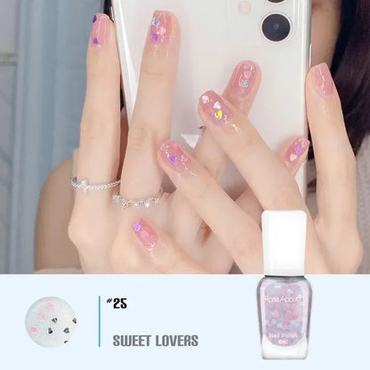 40 Colors Water-Based Nail Polish