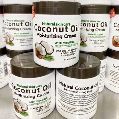 Dr. Meinaier Natural Coconut Oil Moisturizing Cream: Premium Vitamin E Skin Repair