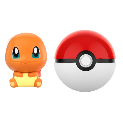 Pokemon Anime Poke Ball Action Figures Sylveston Umbreon Gengar Mini Dolls FUNISM Original Genuine Model Car Ornament Toys Gift