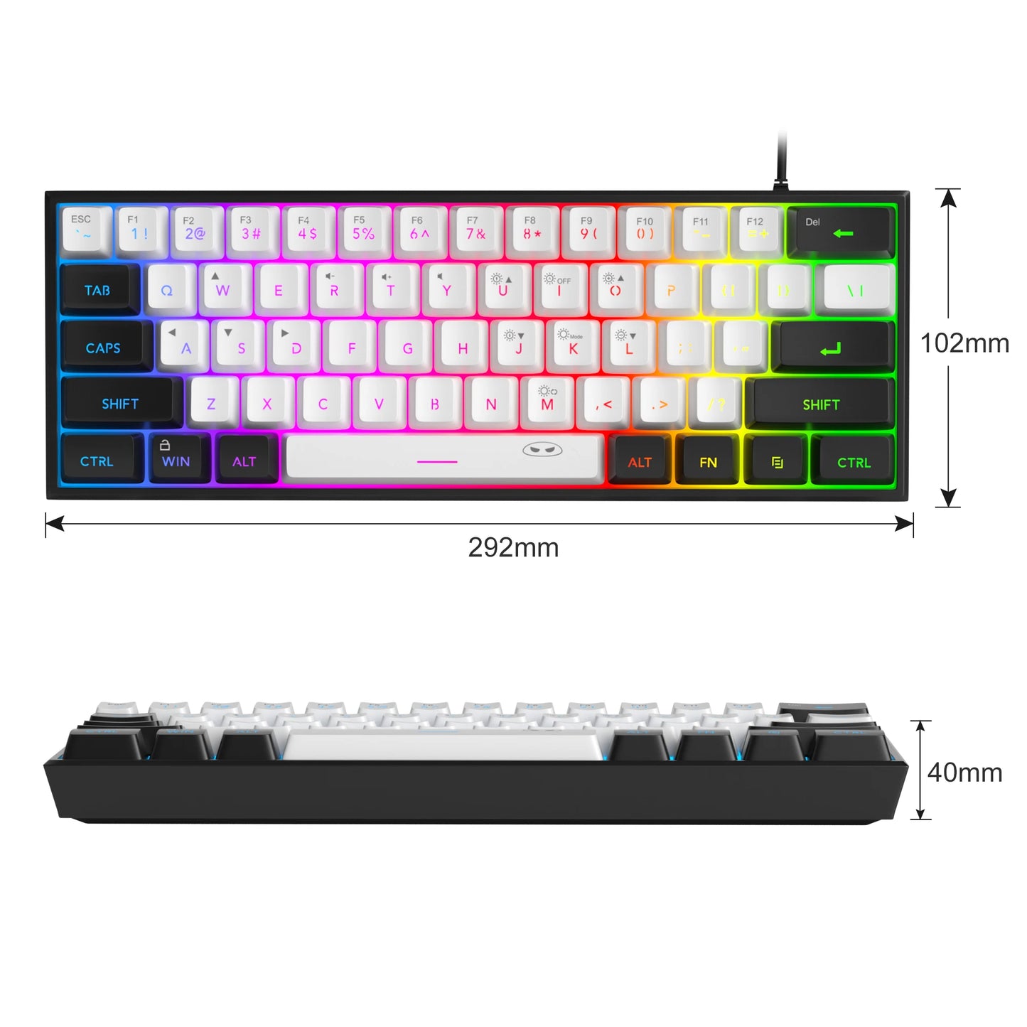 CompactGlow Keyboard