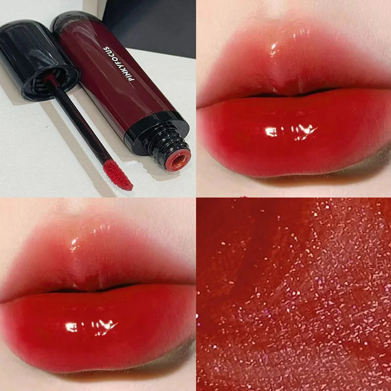 Red Brown Mirror Lip Glaze.