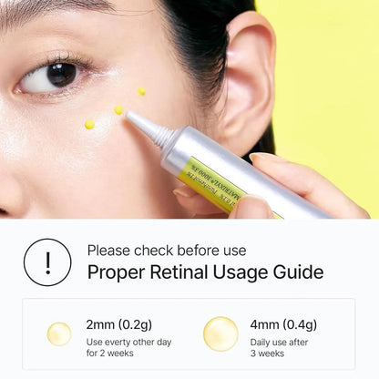 PWYUMAN Nano-Retinol Shot Serum: 30ml Advanced Inner Elasticity Booster