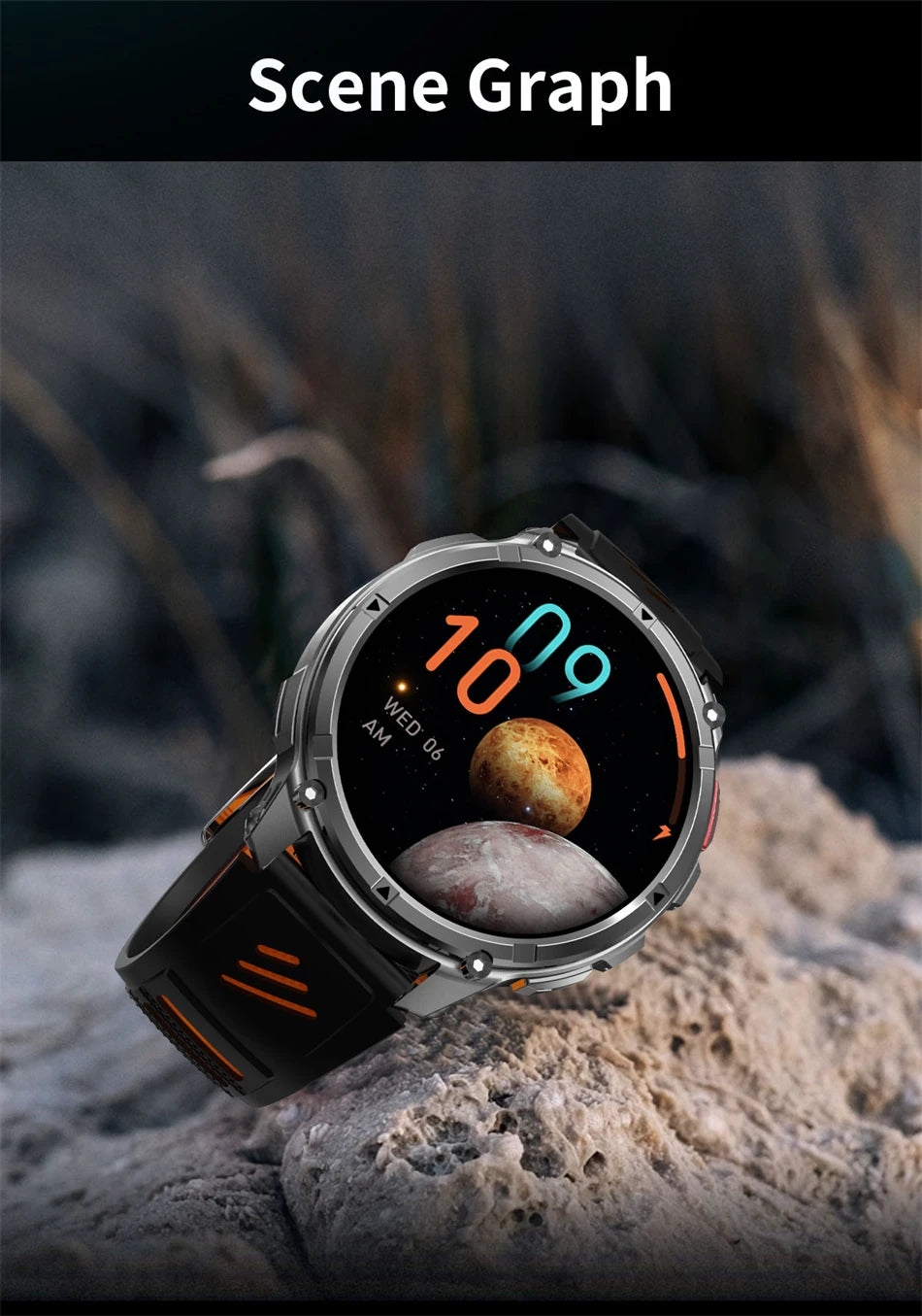 Rugged GPS Smartwatch