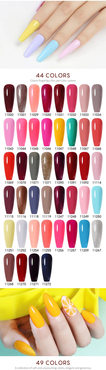 NAILCO 15ml Brown Nails Art Red Color Gel Nail Polish Semi-permanent UV Gel Polish Coffee Manicure Chocolate Hybrid Nail Varnish