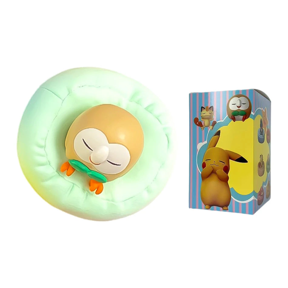 Anime Pok é mon blind box Model Figure 1-12 pcs Pikachu sleep Series Interior Hand Sleeping Position Toys Gift for sfriends