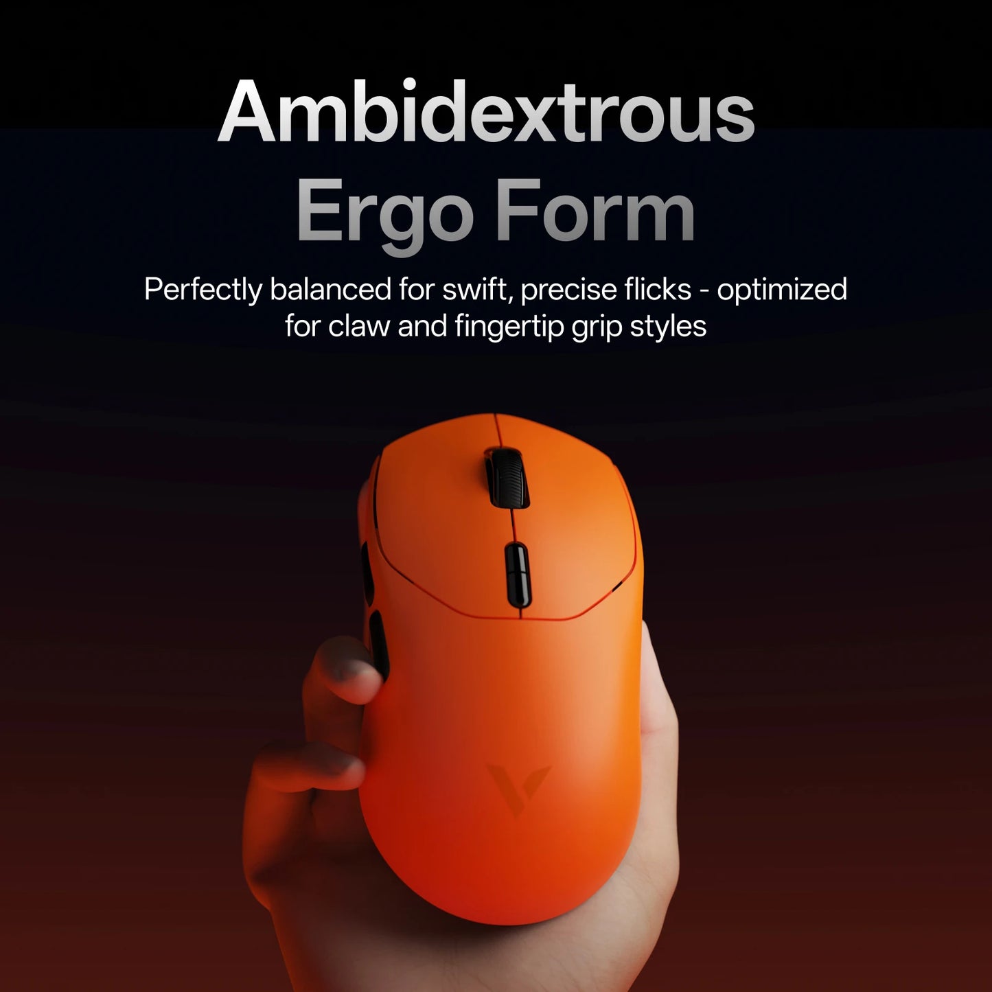 Rapoo VT1 MAX GEN-2 Wireless Gaming Mouse True 8K Wireless Polling Rate 53g Ultra Lightweight Up to 750Hr Battery Life