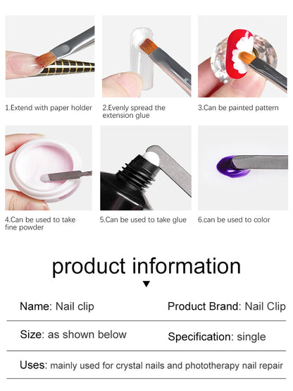 LIMEGIRL15ml Nail Gel Kit for Quick Expansion Nail Art Polymer Gel Nail Tool Finger Expansion Acrylic Gel Polisher Nail Art Set