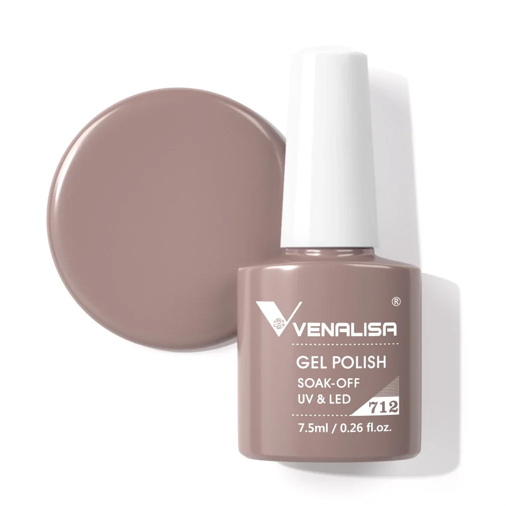 Venalisa VIP4 Nail Gel Polish HEMA/TPO FREE Full Coverage Beautiful Semi Permanent Soak Off UV LED Gel Nail Polish Gel Lacquer
