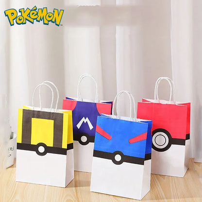 Pokemon Pokeball Paper Gift Bags